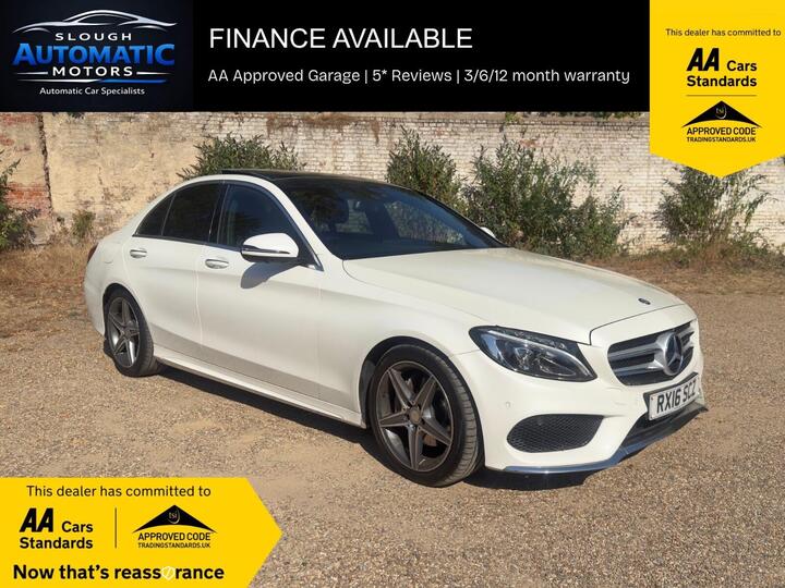 Mercedes-Benz C Class 2.1 C220d AMG Line (Premium Plus) 7G-Tronic+ Euro 6 (s/s) 4dr