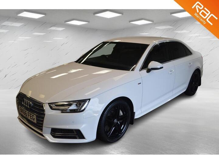 Audi A4 3.0 TDI V6 S Line Tiptronic Quattro Euro 6 (s/s) 4dr