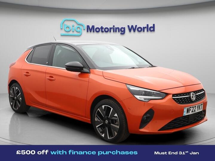Vauxhall Corsa Electric 50kWh Elite Premium Auto 5dr