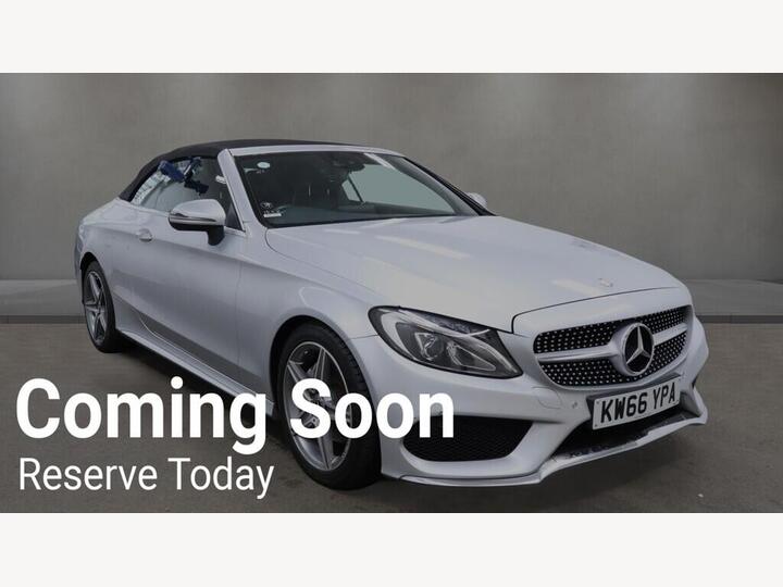 Mercedes-Benz C Class 2.1 C220d AMG Line (Premium Plus) Cabriolet G-Tronic+ Euro 6 (s/s) 2dr