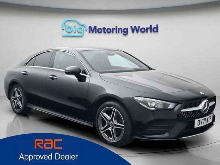 Mercedes-Benz CLA 1.3 CLA250e 15.6kWh AMG Line (Premium) Coupe 8G-DCT Euro 6 (s/s) 4dr Mercedes-Benz CLA 1.3 CLA250e 15.6kWh AMG Line (Premium) Coupe 8G-DCT Euro 6 (s/s) 4dr