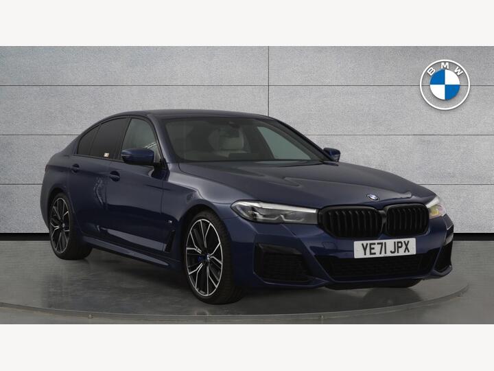 BMW 5 Series 2.0 520d MHT M Sport Steptronic Euro 6 (s/s) 4dr BMW 5 Series 2.0 520d MHT M Sport Steptronic Euro 6 (s/s) 4dr