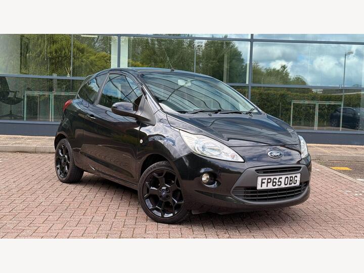 Ford Ka 1.2 Zetec Black Edition Euro 6 (s/s) 3dr