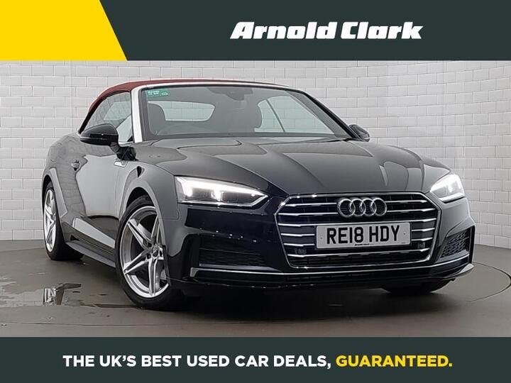 Audi A5 Cabriolet 2.0 TFSI S Line Euro 6 (s/s) 2dr Audi A5 Cabriolet 2.0 TFSI S Line Euro 6 (s/s) 2dr