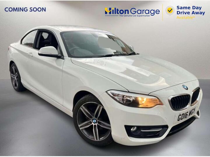 BMW 2 SERIES 2.0 218d Sport Auto Euro 6 (s/s) 2dr