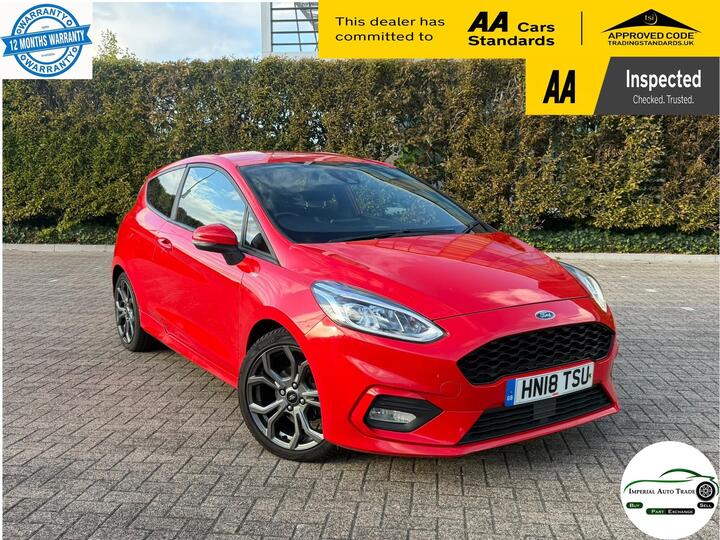 Ford Fiesta 1.0T EcoBoost ST-Line Euro 6 (s/s) 3dr