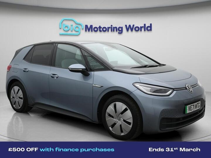 Volkswagen ID.3 Pro Performance 58kWh Family Auto 5dr