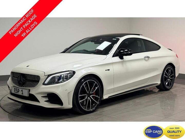 Mercedes-Benz C Class 3.0 C43 V6 AMG Night Edition (Premium Plus) G-Tronic+ 4MATIC Euro 6 (s/s) 2dr Mercedes-Benz C Class 3.0 C43 V6 AMG Night Edition (Premium Plus) G-Tronic+ 4MATIC Euro 6 (s/s) 2dr
