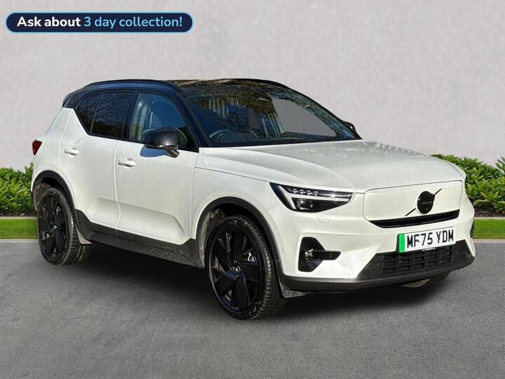 Volvo Ex40 Single Motor Extended Range 82kWh Ultra Black Edition Auto 5dr