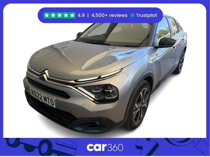 Citroen E-C4 50kWh Shine Plus Auto 5dr (7.4kW Charger)