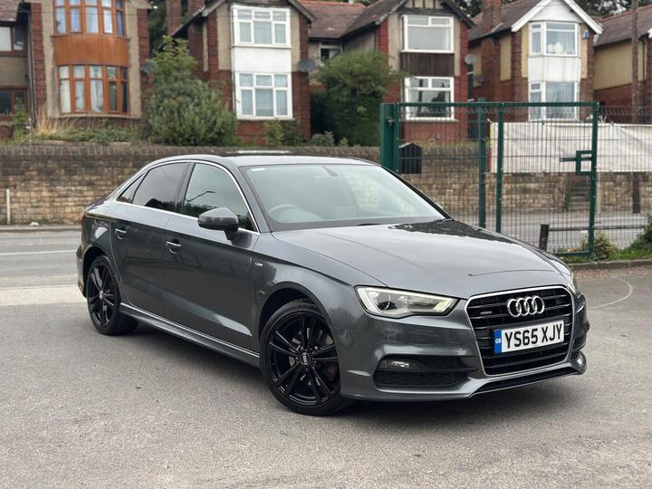 Audi A3 2.0 TDI S Line S Tronic Quattro Euro 6 (s/s) 4dr (Nav)