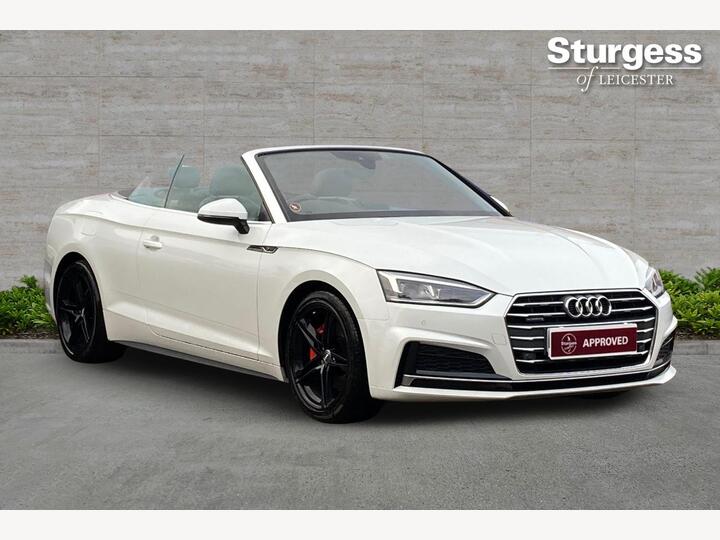 Audi A5 Cabriolet 2.0 TDI S Line S Tronic Quattro Euro 6 (s/s) 2dr Audi A5 Cabriolet 2.0 TDI S Line S Tronic Quattro Euro 6 (s/s) 2dr