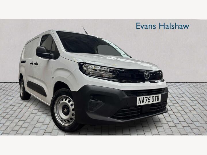 Vauxhall COMBO CARGO XL DIESEL 1.5 Turbo D 100ps Prime H1 Van