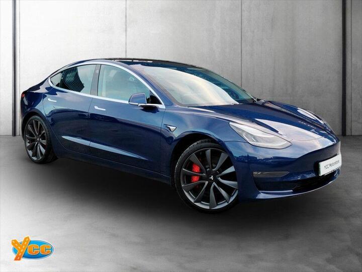 Tesla Model 3 (Dual Motor) Performance Auto 4WDE 4dr (Performance Upgrade)