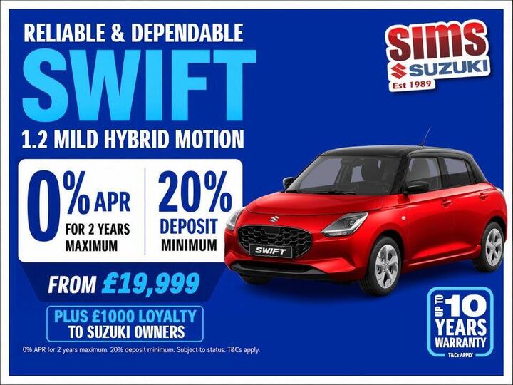 Suzuki Swift 1.2 MHEV Motion Euro 6 (s/s) 5dr