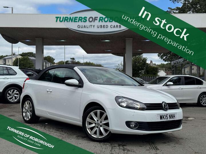 Volkswagen GOLF 1.6 TDI BlueMotion Tech SE Cabriolet Euro 5 (s/s) 2dr