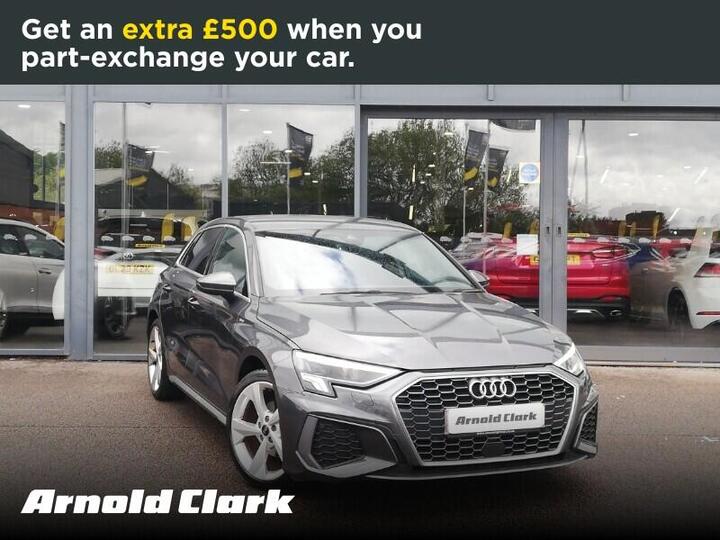 Audi A3 1.0 TFSI 30 S Line Sportback Euro 6 (s/s) 5dr