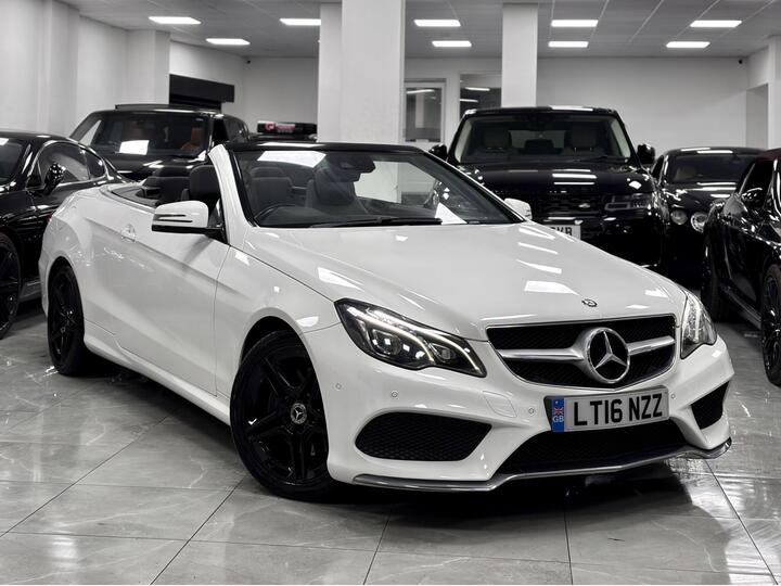 Mercedes-Benz E Class 3.0 E350d V6 BlueTEC AMG Line Cabriolet G-Tronic+ Euro 6 (s/s) 2dr Mercedes-Benz E Class 3.0 E350d V6 BlueTEC AMG Line Cabriolet G-Tronic+ Euro 6 (s/s) 2dr