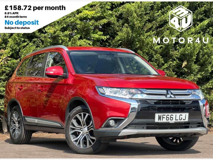 Mitsubishi OUTLANDER 2.2 DI-D 3 4WD Euro 6 (s/s) 5dr