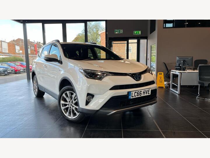 Toyota RAV4 2.5 VVT-h Excel CVT 4WD Euro 6 (s/s) 5dr (Safety Sense, Nav) Toyota RAV4 2.5 VVT-h Excel CVT 4WD Euro 6 (s/s) 5dr (Safety Sense, Nav)