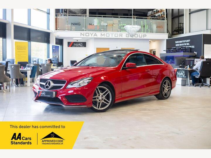 Mercedes-Benz E-CLASS 2.0 E200 AMG Sport G-Tronic+ Euro 6 (s/s) 2dr Mercedes-Benz E-CLASS 2.0 E200 AMG Sport G-Tronic+ Euro 6 (s/s) 2dr