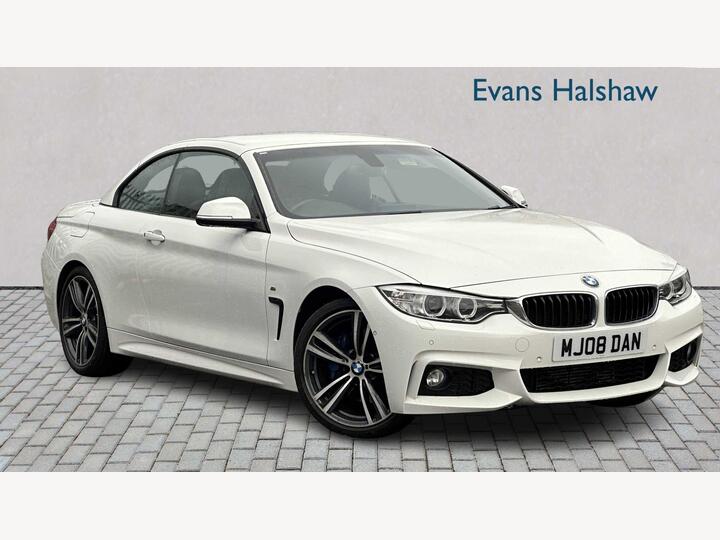 BMW 4 SERIES DIESEL CONVERTIBLE 2.0 420d M Sport Auto Euro 6 (s/s) 2dr