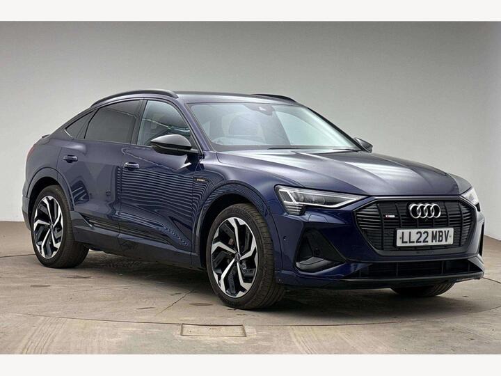 Audi E-Tron 55 Black Edition Sportback Auto Quattro 5dr 95kWh (11kW Charger)