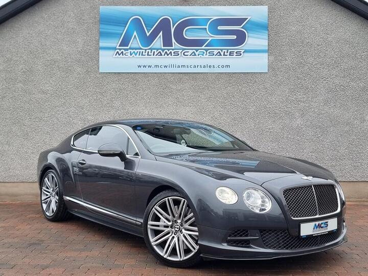 Bentley Continental 6.0 W12 GT Speed Auto 4WD Euro 5 2dr