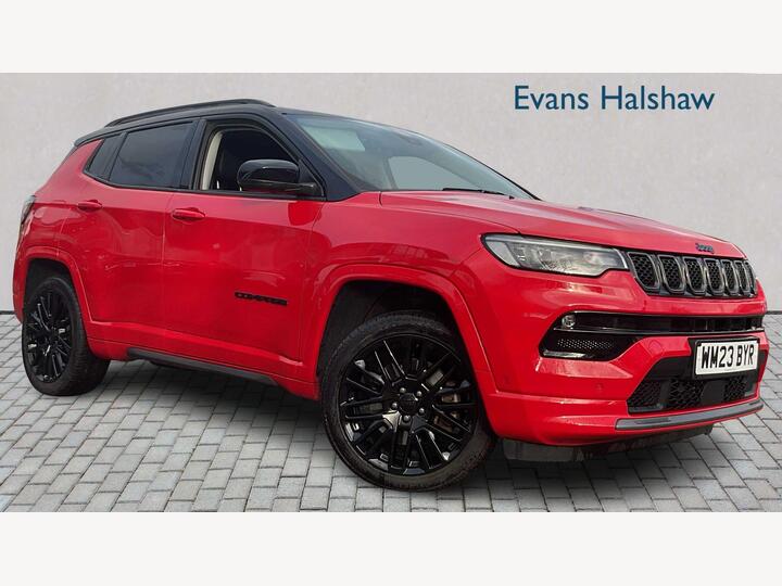 Jeep COMPASS SW 1.3 GSE T4 11.4kWh S Auto 4xe Euro 6 (s/s) 5dr Jeep COMPASS SW 1.3 GSE T4 11.4kWh S Auto 4xe Euro 6 (s/s) 5dr