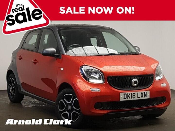 Smart Forfour 1.0 Prime (Premium) Euro 6 (s/s) 5dr