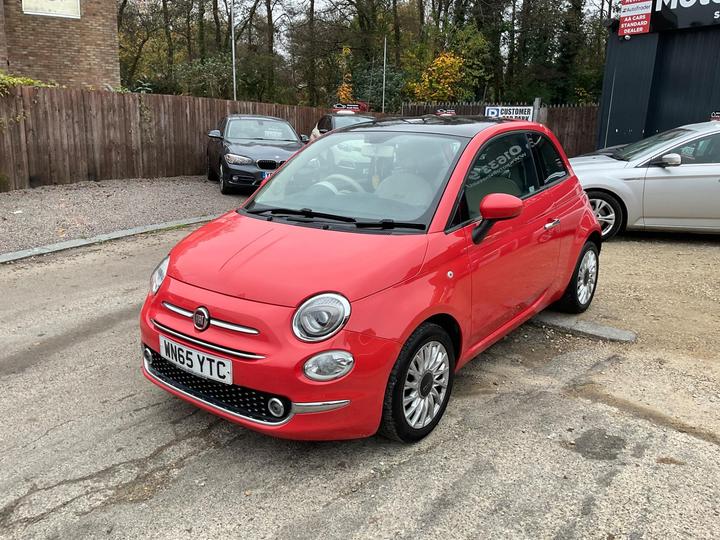 Fiat 500 1.2 Lounge Euro 6 (s/s) 3dr