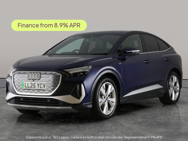 Audi Q4 E-tron 45 S Line Sportback Auto 5dr 82kWh