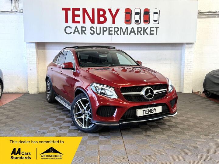 Mercedes-Benz GLE 3.0 GLE350d V6 AMG Line (Premium Plus) Coupe G-Tronic 4MATIC Euro 6 (s/s) 5dr