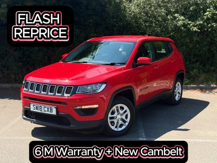 Jeep COMPASS 1.6 MultiJetII Sport Euro 6 (s/s) 5dr