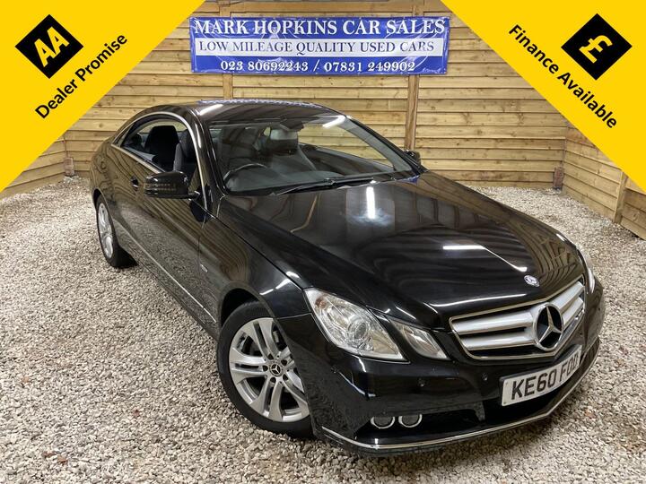 Mercedes-Benz E-CLASS 1.8 E200 CGI BlueEfficiency SE Tiptronic Euro 5 (s/s) 2dr