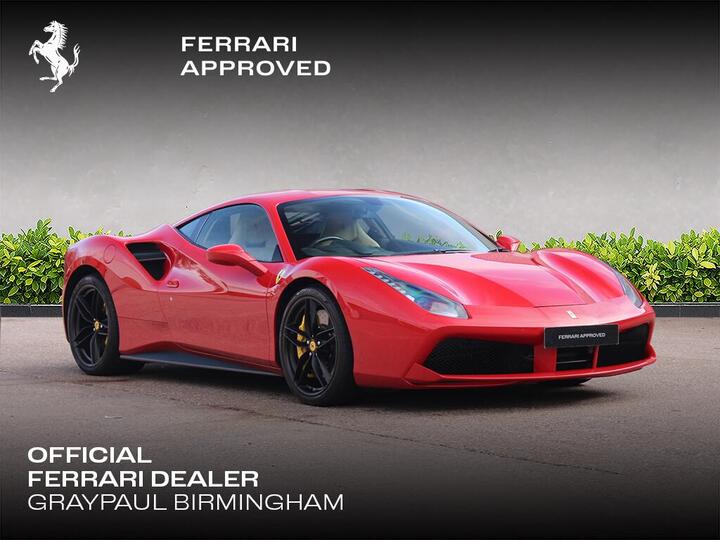 Ferrari 488 GTB 3.9T V8 GTB F1 DCT Euro 6 (s/s) 2dr