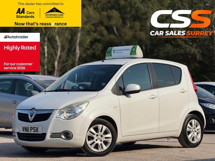 Vauxhall Agila 1.2 VVT EcoFLEX SE Euro 5 5dr