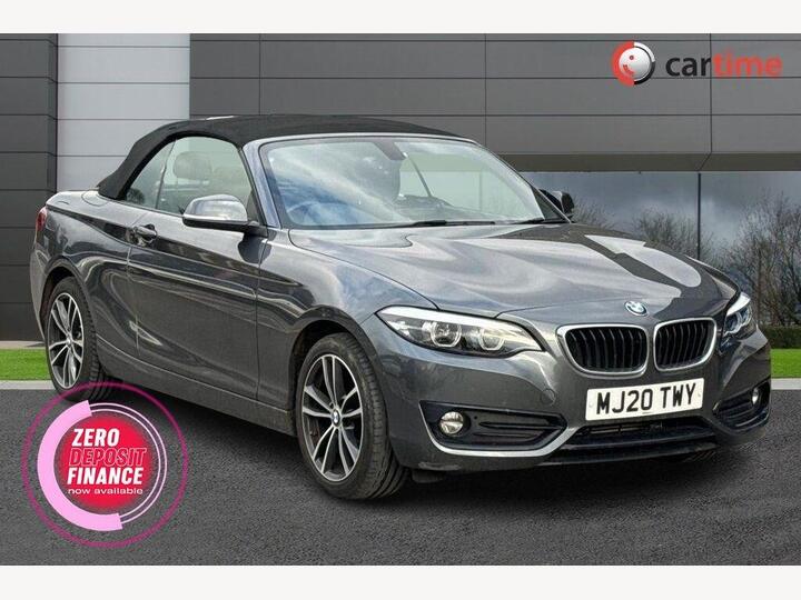 BMW 2 SERIES 2.0 218d Sport Auto Euro 6 (s/s) 2dr