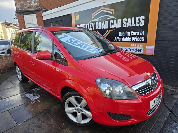Vauxhall Zafira 1.6 16V Exclusiv Euro 5 5dr
