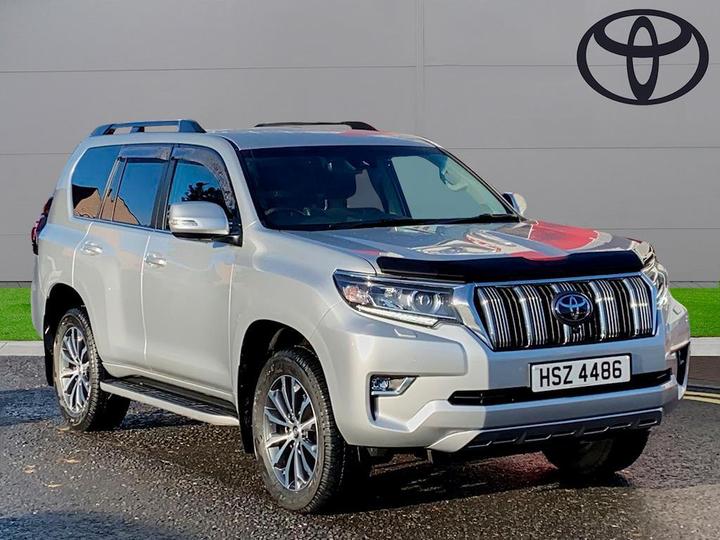 Toyota LAND CRUISER 2.8D Invincible Auto 4WD Euro 6 (s/s) 5dr (7 Seat)