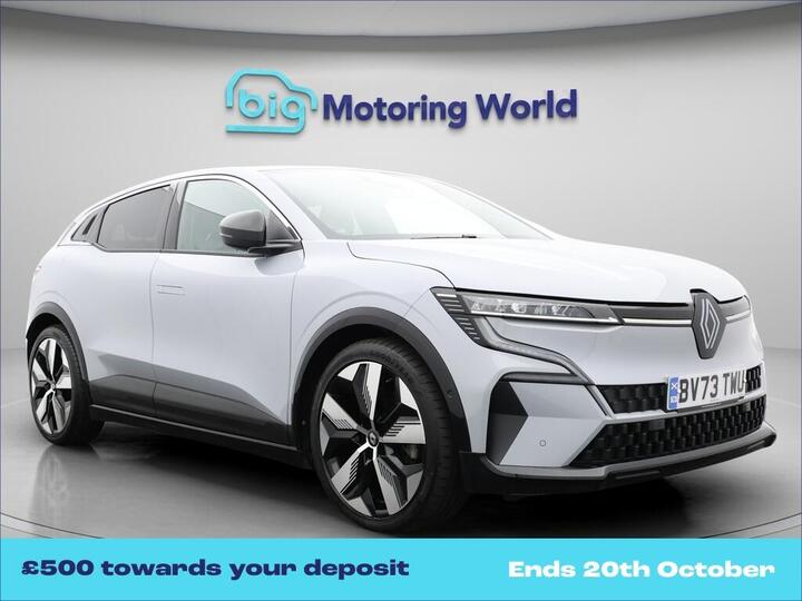 Renault Megane E-Tech 60kWh Techno+ Auto 5dr (optimum Charge)