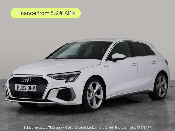 Audi A3 1.0 TFSI 30 S Line Sportback Euro 6 (s/s) 5dr