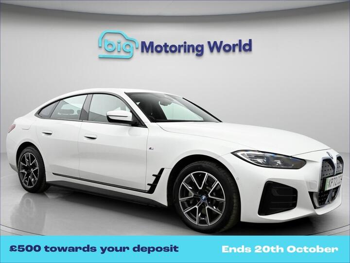 BMW I4 40 83.9kWh M Sport Gran Coupe Auto EDrive 5dr