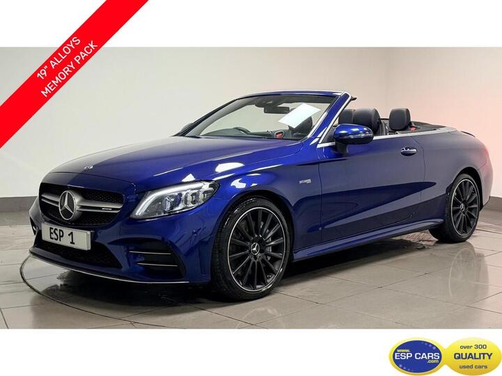 Mercedes-Benz C Class 3.0 C43 V6 AMG (Premium Plus) Cabriolet G-Tronic+ 4MATIC Euro 6 (s/s) 2dr