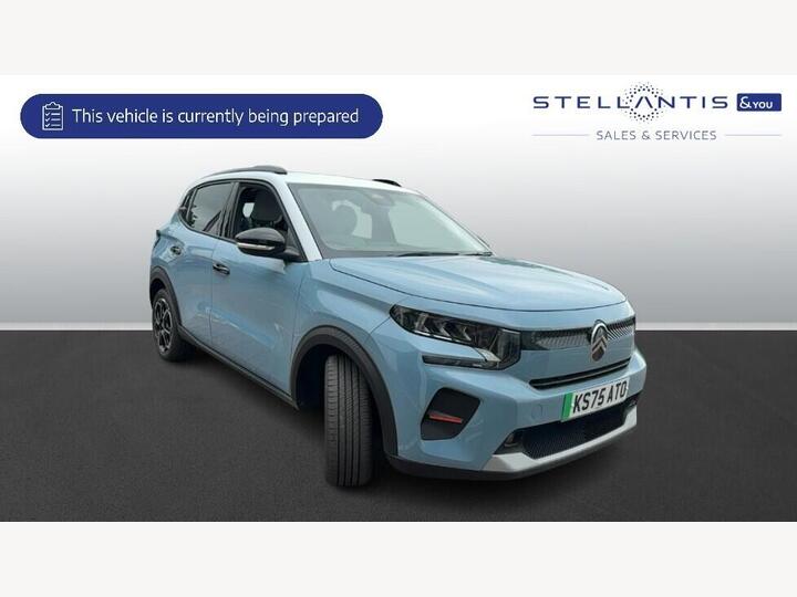 Citroen E-C3 Standard Range 44kWh MAX Auto 5dr (7.4kW Charger)