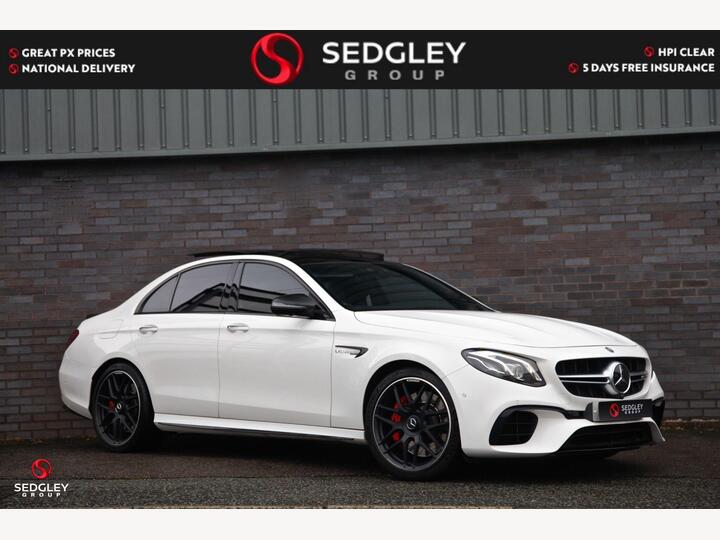 Mercedes-Benz E Class 4.0 E63 V8 BiTurbo AMG S SpdS MCT 4MATIC+ Euro 6 (s/s) 4dr