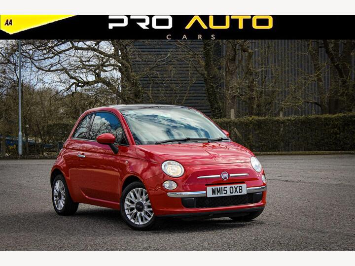 Fiat 500 1.2 Lounge Euro 6 (s/s) 3dr