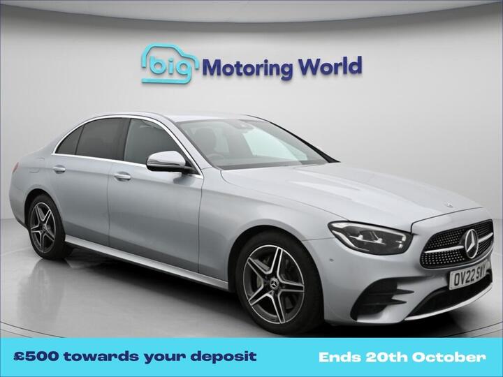 Mercedes-Benz E Class 2.0 E200h MHEV AMG Line G-Tronic+ Euro 6 (s/s) 4dr