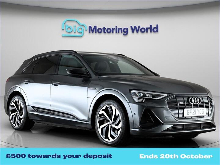 Audi E-tron 55 Black Edition Auto Quattro 5dr 95kWh