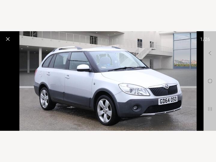 Skoda Fabia 1.6 TDI Scout Euro 5 5dr Skoda Fabia 1.6 TDI Scout Euro 5 5dr